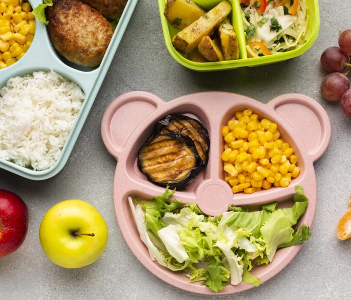 top-view-batch-cooking-meals-assortment educar alquiler de espacios